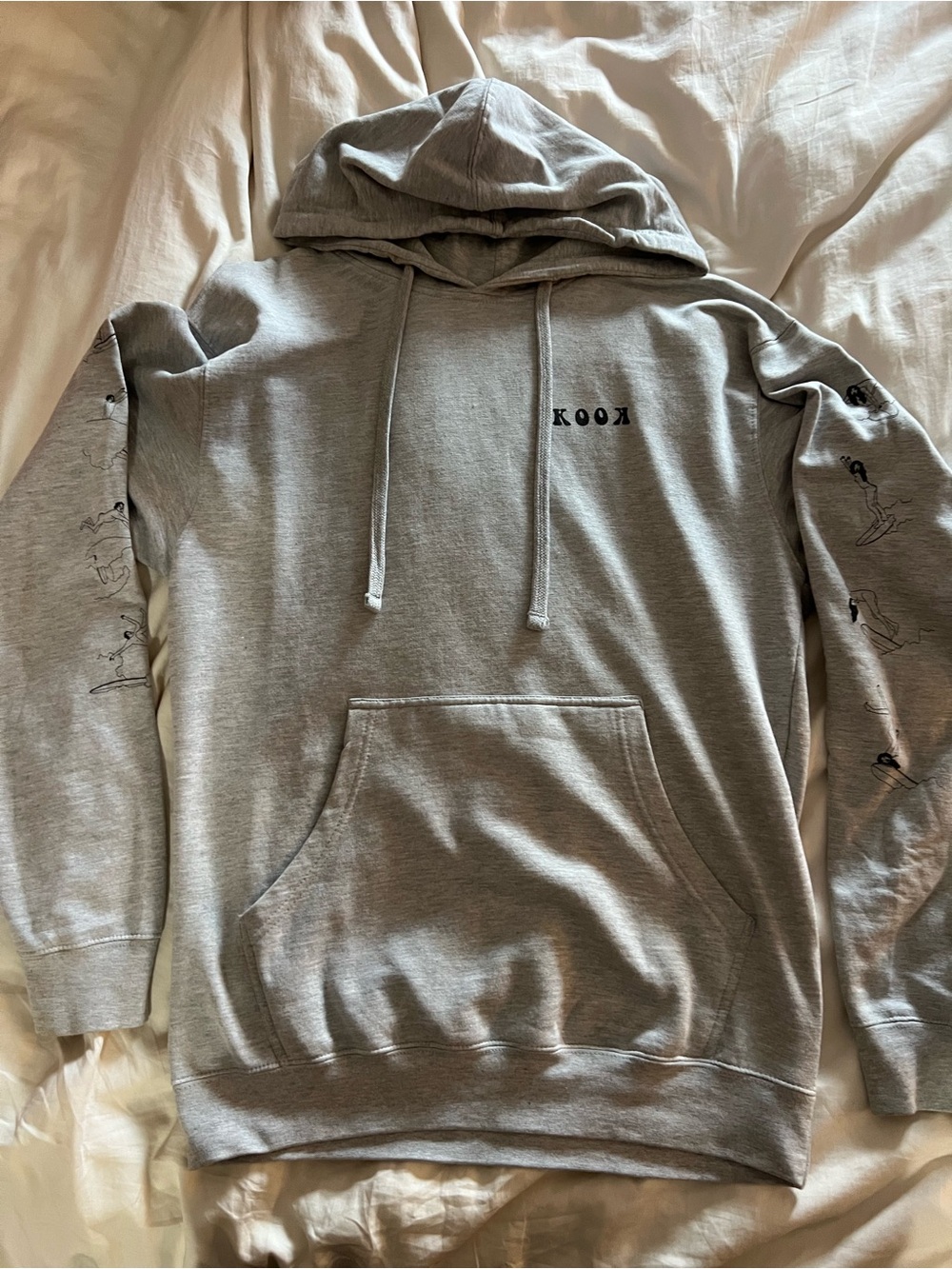 Grey women’s Kook Pullover Hoodie